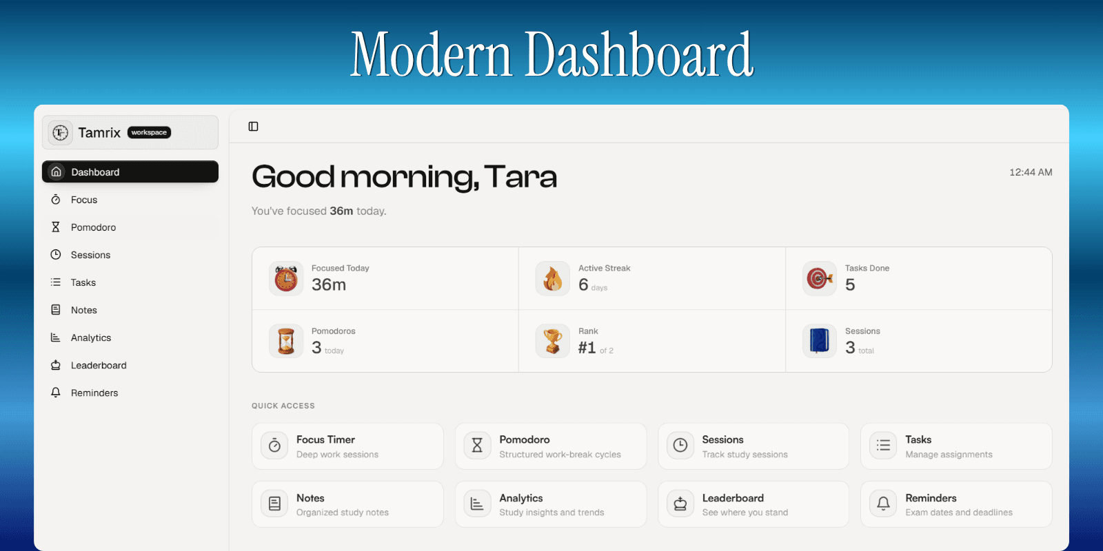 Dashboard